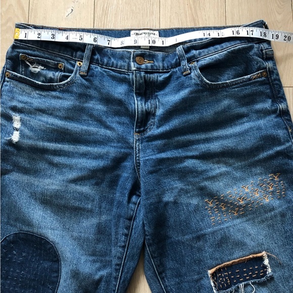 Yellowstone x Lucky Brand Easy Rider Mid Rise Boot Cut Jeans Women's 14/32r - Picture 2 of 15